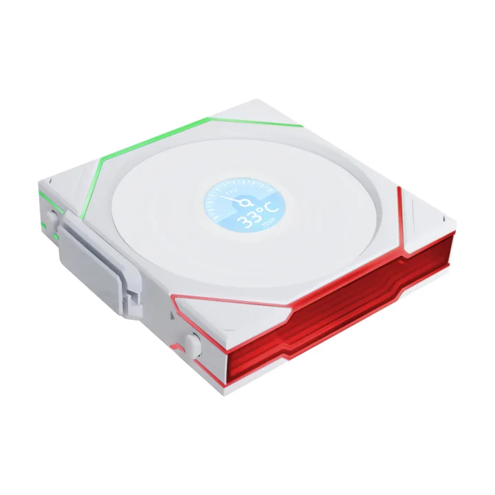 Lian Li UNI FAN TL120 LCD Reverse Blade Wireless White | Gehäuselüfter