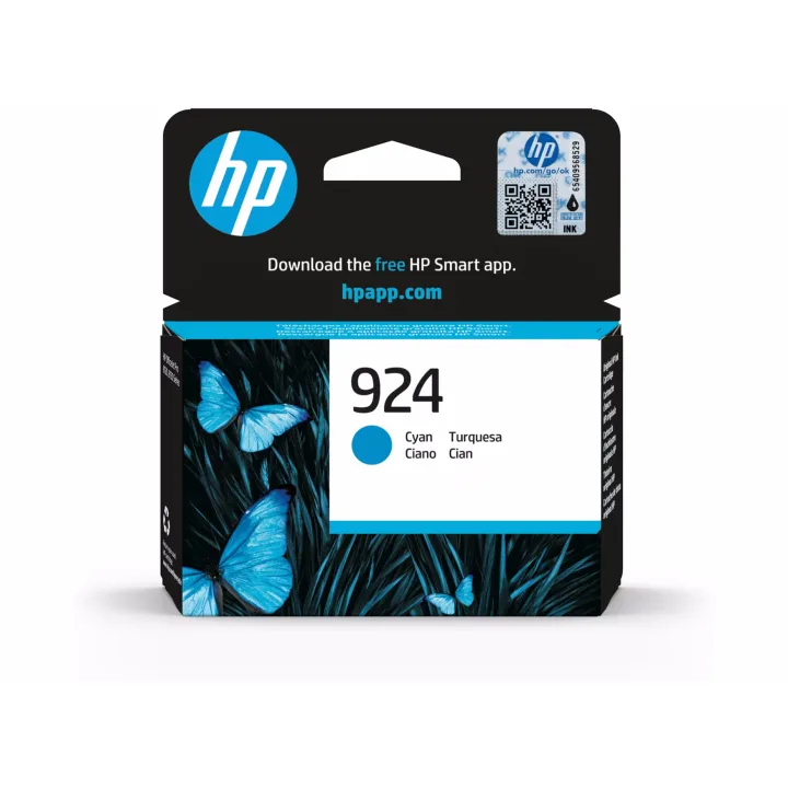 HP 924 (4K0U3NE) Original Druckerpatrone Cyan