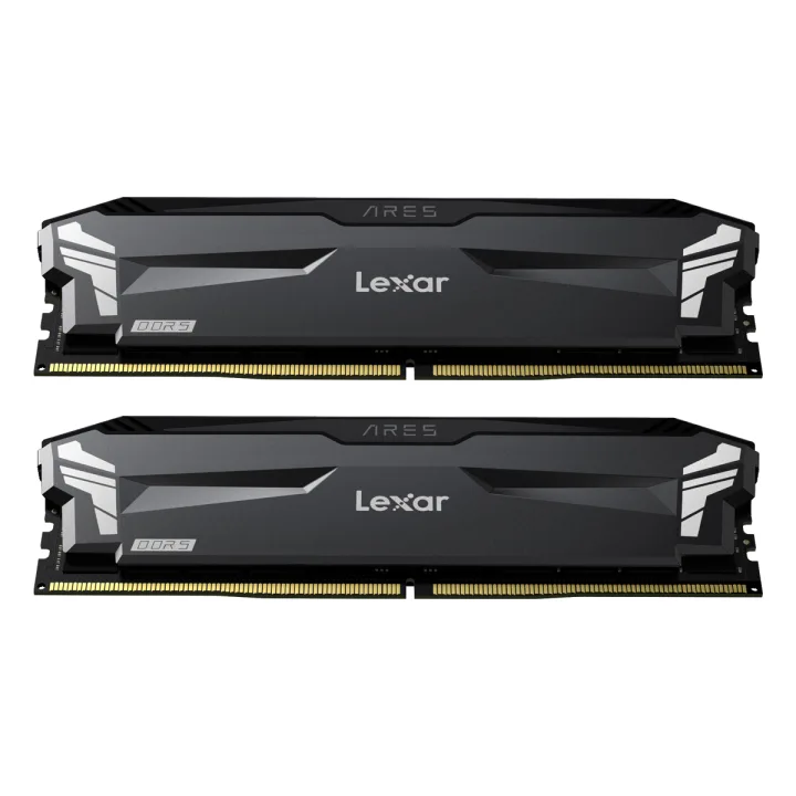 Lexar ARES OC Schwarz 32GB Kit (2x16GB) DDR5-6000 C30 DIMM, CL30-38-38-76, Intel XMP 3.0 / AMD EXPO