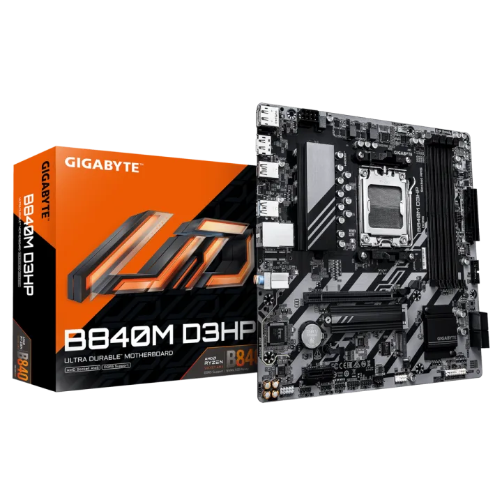 GIGABYTE B840M D3HP Mainboard Sockel AM5