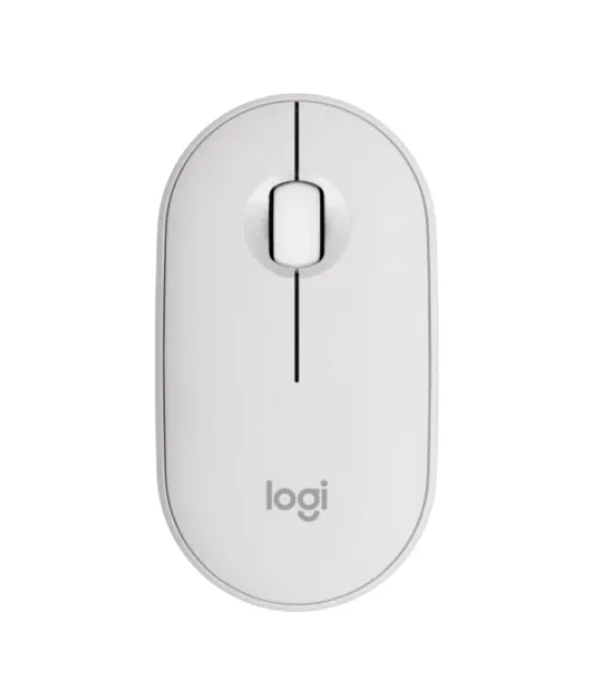 Logitech Pebble Mouse 2 M350s - TONAL WHITE