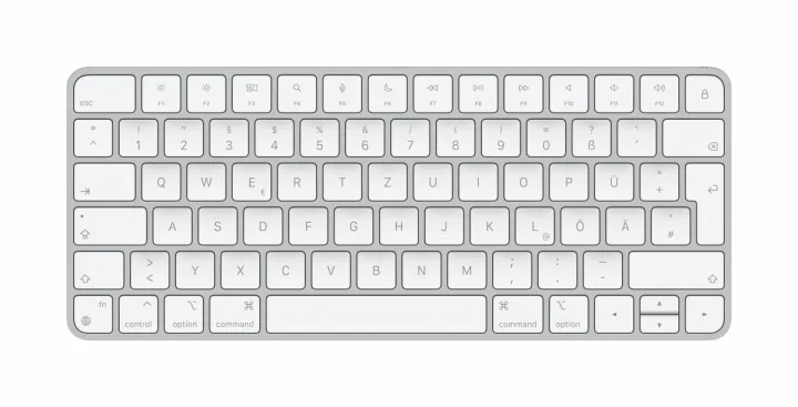 Apple Magic weiß Keyboard weiße Tasten, ohne Ziffernblock