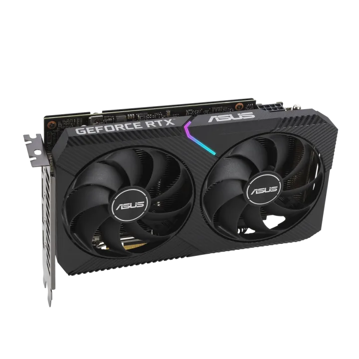 ASUS Dual GeForce RTX 3060 V2 LHR Grafikkarte - 3x DisplayPort, 1x HDMI