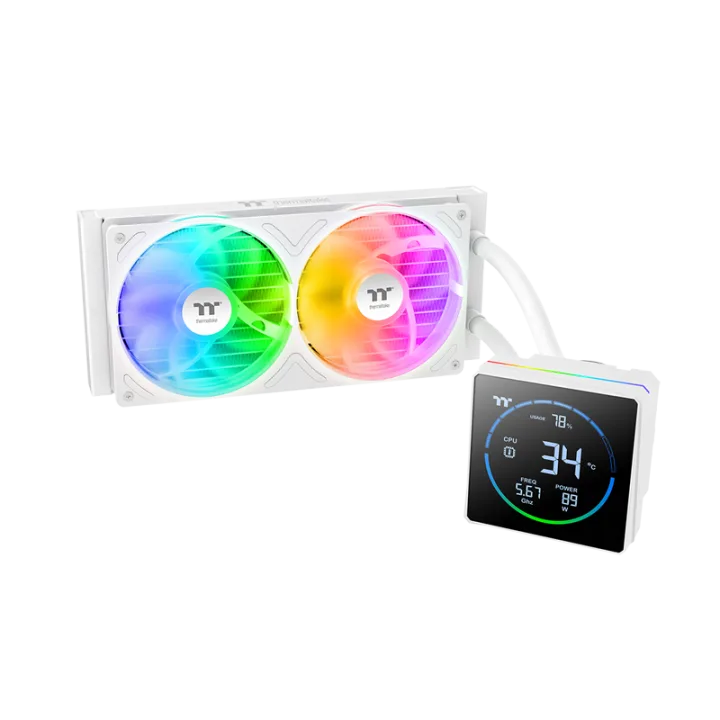 Thermaltake TH240-S V3 ARGB Sync Snow | AiO-Wasserkühlung