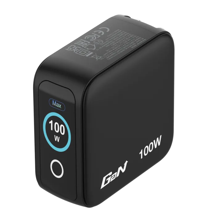 Verbatim Mini GaN Charger 100W with Display