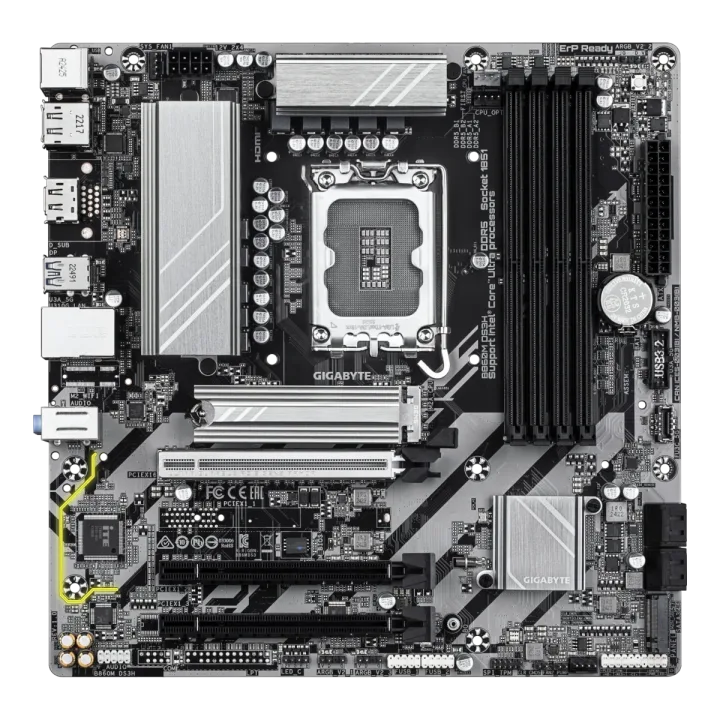 GIGABYTE B860M DS3H Mainboard Sockel AM5