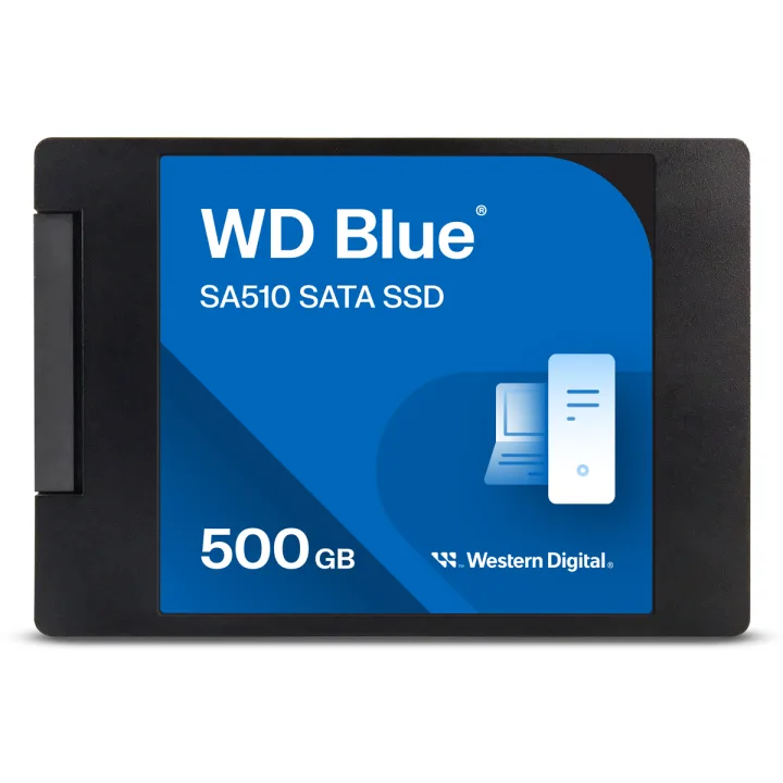 WD Blue SA510 SSD 500GB 2.5 Zoll SATA - interne Solid-State-Drive