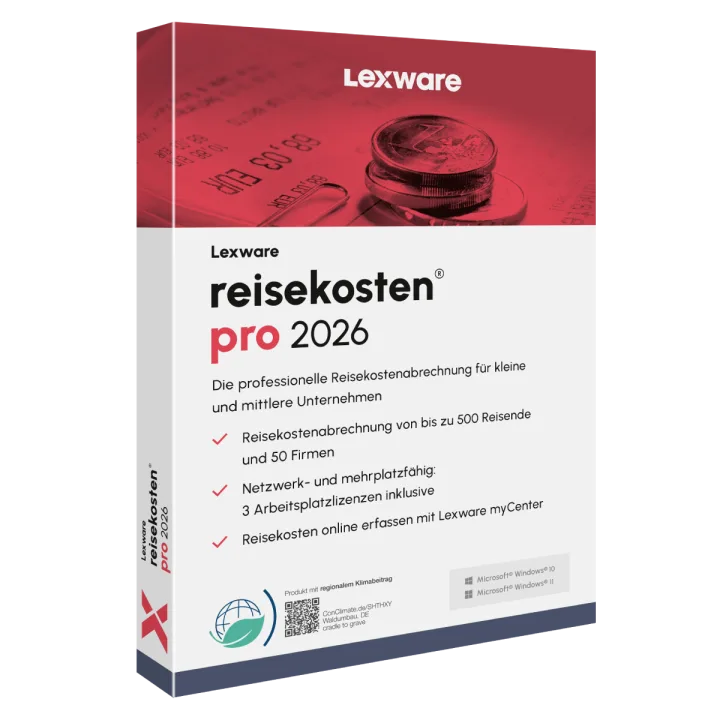 Lexware reisekosten pro 2026 Jahresversion (365-Tage)