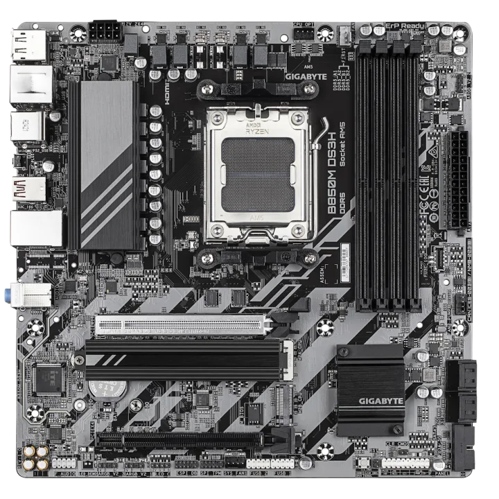 GIGABYTE B850M DS3H Mainboard Sockel AM5