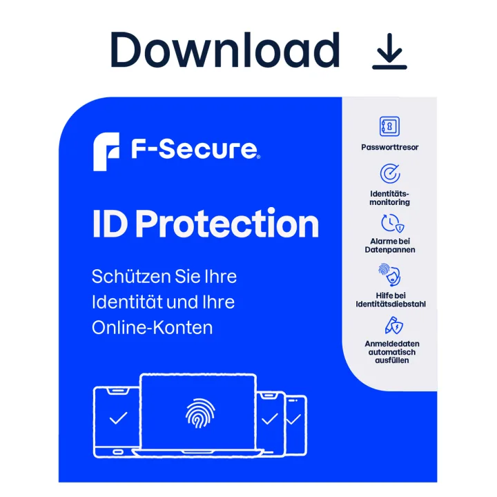 F-Secure ID Protection [10 Geräte - 1 Jahr]