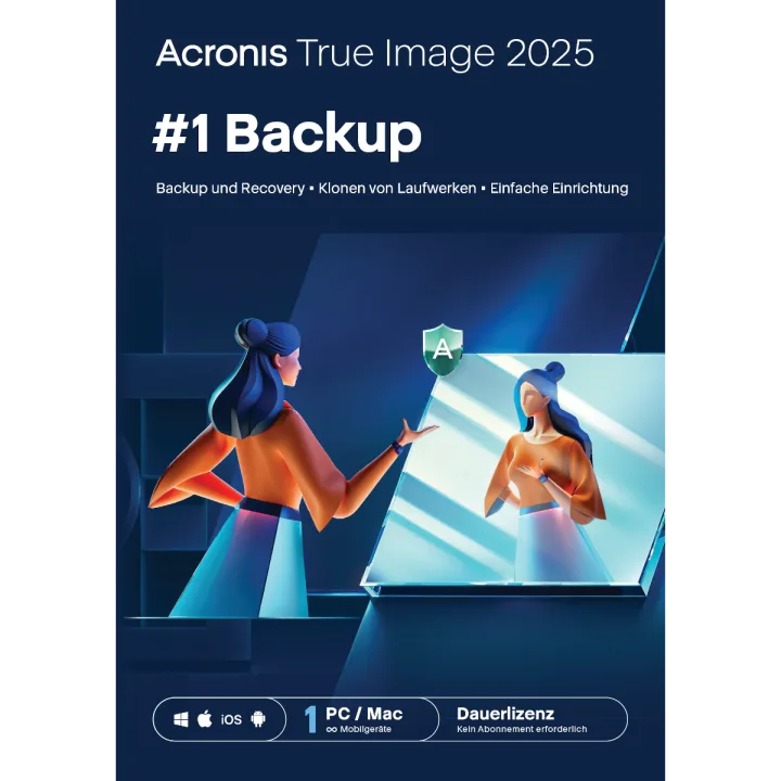 Acronis True Image 2025 [1 Gerät - Dauerlizenz]