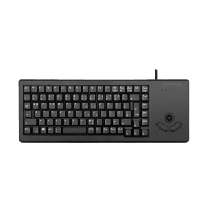 Cherry XS Trackball Keyboard, schwarz, USB
