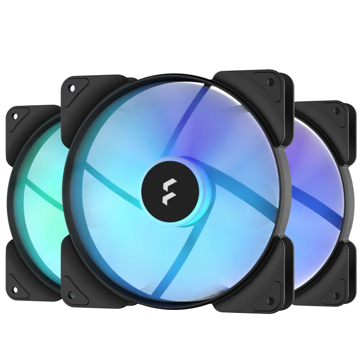 Fractal Design Aspect 14 RGB PWM Black Frame 3-Pack [140mm Gehäuselüfter]
