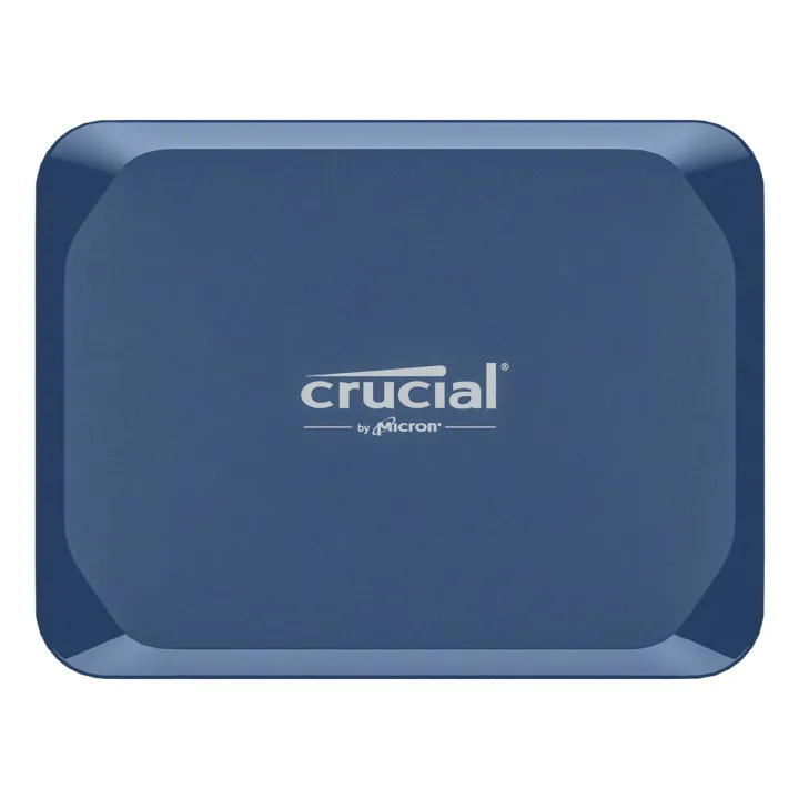 Crucial X10 Portable SSD 1TB Blau Externe Solid-State-Drive, USB 3.2 Gen 2x2
