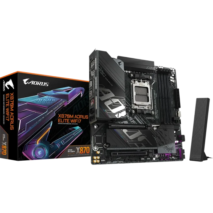 GIGABYTE X870M AORUS Elite WIFI7 Mainboard Sockel AM5