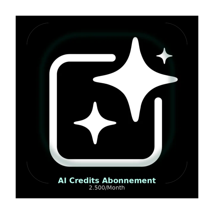 Corel AI Credits Subscription | 1 Jahr | 2500 Credits