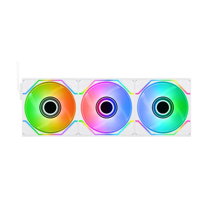 Thermaltake SWAFAN INFINITY EX14 ARGB Sync White 3er-Pack | Gehäuselüfter