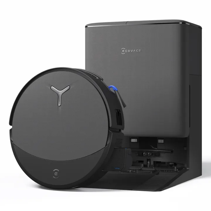 ECOVACS DEEBOT T90 PRO OMNI Schwarz Saug-Wisch-Roboter mit Reinigungsstation