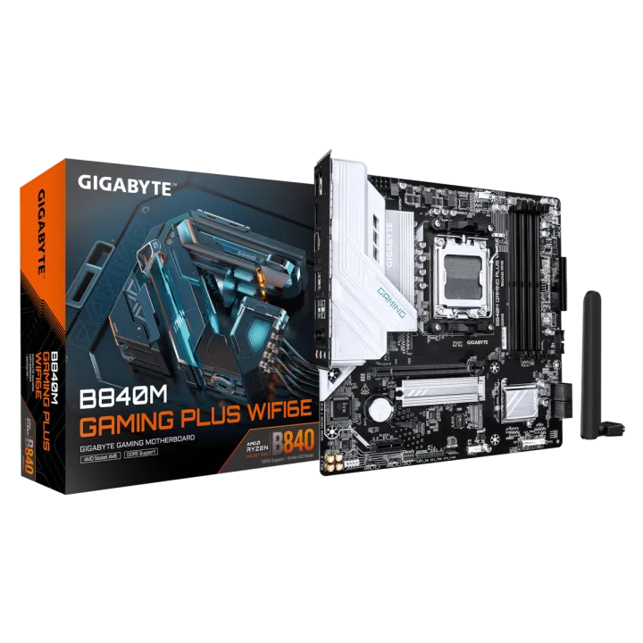 GIGABYTE B840M GAMING PLUS WIFI6E Mainboard Sockel AM5