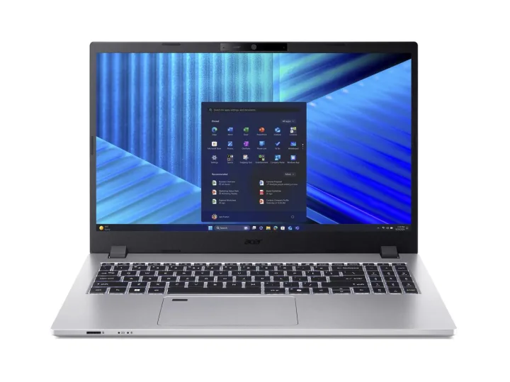 Acer TravelMate (TMP215-55-G2-TCO-74DE) 15,6" Full-HD, Intel Ultra 7-255U (12 TOPS), 32GB RAM, 1TB SSD, Windows 11 Pro