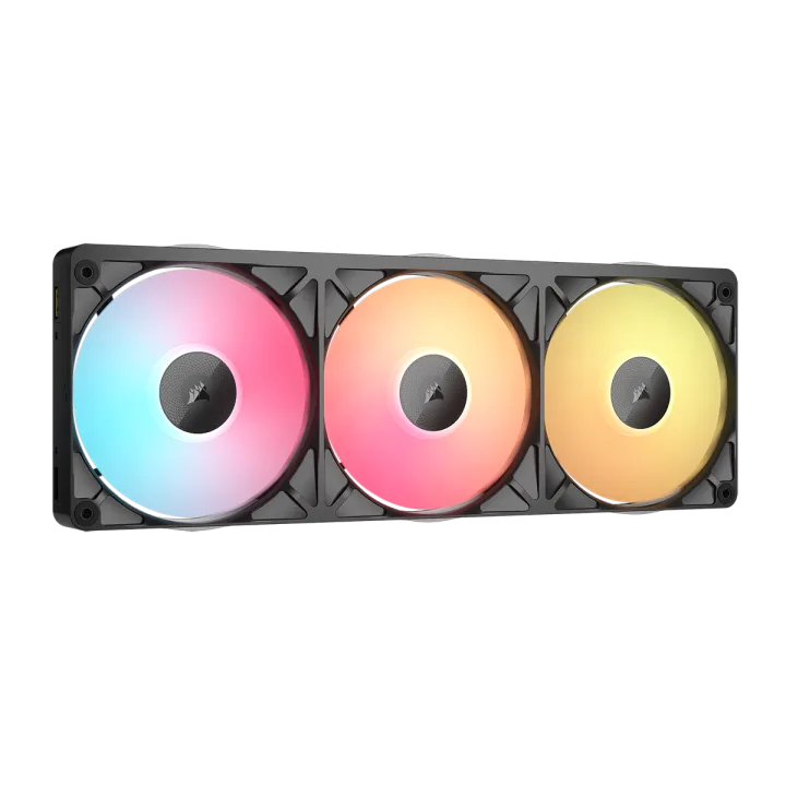 CORSAIR iCUE LINK RX360 II RGB mit iCUE LINK System Hub | Gehäuselüfter