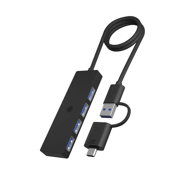 ICY BOX IB-HUB1424-C3 - mit USB 3.2 Gen 1 Type-C® und Type-A