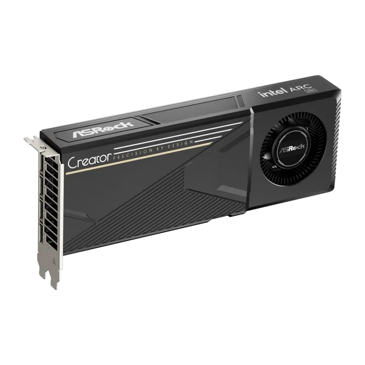 ASRock Arc Pro B65 Creator Grafikkarte - 32GB GDDR6, 4x DP