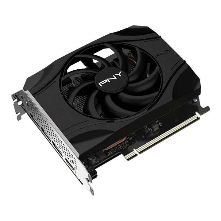 PNY GeForce RTX 5050 Single Fan Grafikkarte - 8GB GDDR6, HDMI, 3x DP