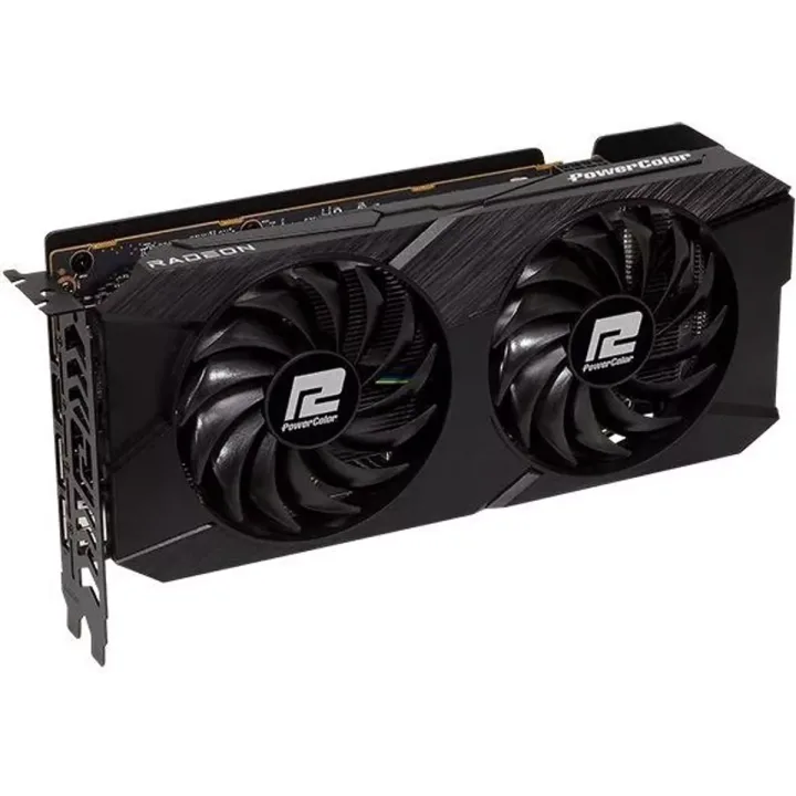 PowerColor Fighter V2 Radeon RX 7600 Grafikkarte - 8GB GDDR6, HDMI, 3x DP