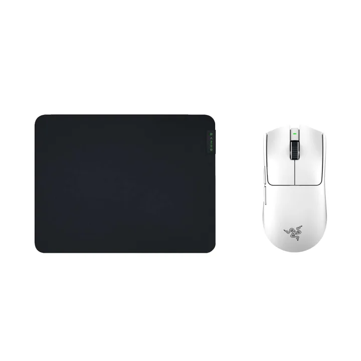 Razer Hero Bundle Viper V3 Pro + Gigantus V2 Medium bestehend aus der Viper V3 Pro Gaming Maus und dem Gigantus V2 Medium Mauspad, weiß