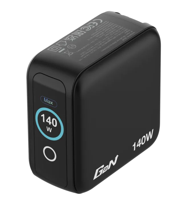 Verbatim Mini GaN Charger 140W with Display