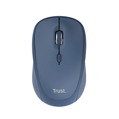Trust Yvi+ Kompakte kabellose Maus für mehrere Geräte Blau