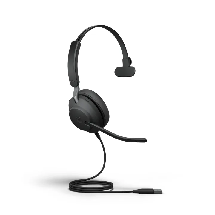 HSE Jabra Evolve2 40 Headset, Mono, MS, kabelgebunden USB-A, Optimiert Microsoft Teams