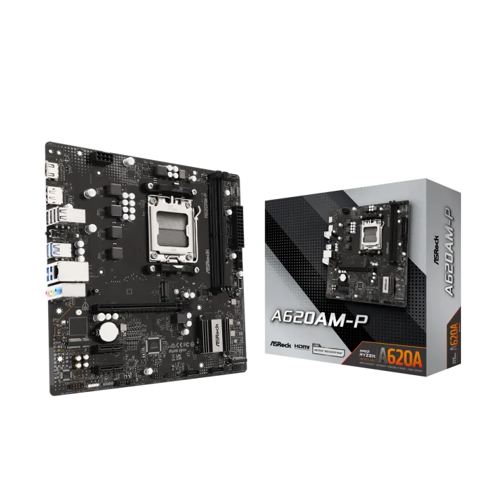 ASRock A620AM-P Mainboard Sockel AM5