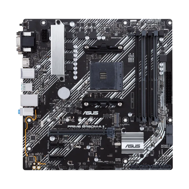ASUS PRIME B450M-A II Mainboard Sockel AM4