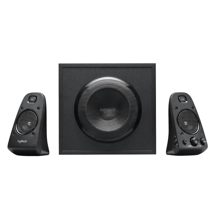 Logitech Z623, 2.1-Lautsprechersystem, THX-Sound, Kopfhörerbuchse, schwarz