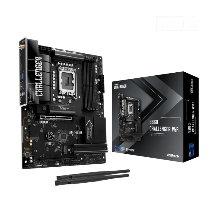 ASRock B860 Challenger WiFi Mainboard Sockel 1851