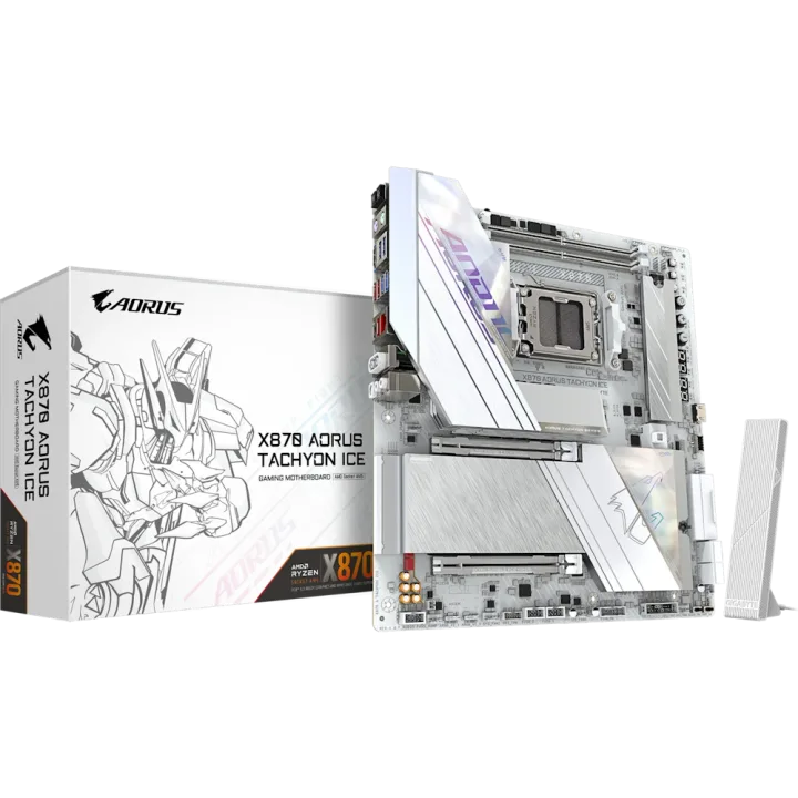 GIGABYTE X870 AORUS Tachyon ICE Mainboard Sockel AM5