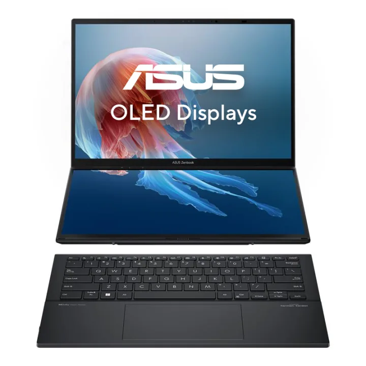 ASUS Zenbook Duo UX8406CA-QL055W - 14" WUXGA OLED, Ultra 9-285H, 16GB RAM, 1TB SSD, Windows 11