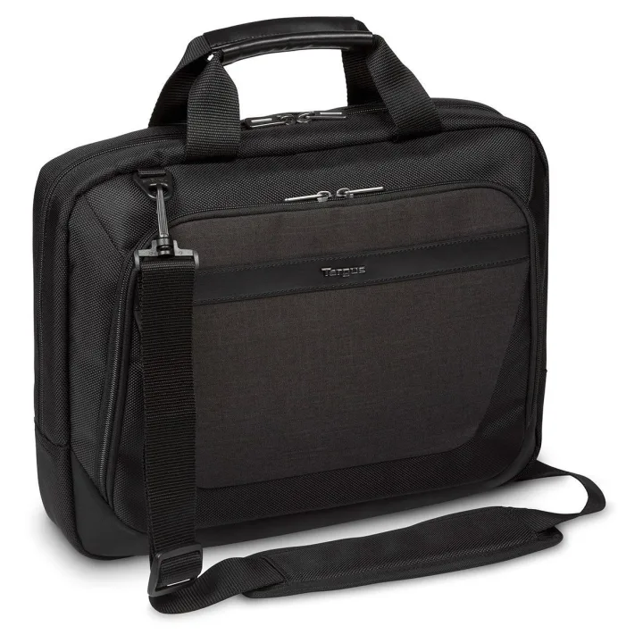 Targus City Smart 12,5-14" Topload Notebook-Tasche, Schwarz/Grau