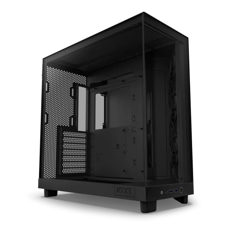 NZXT H6 FLOW schwarz | PC-Gehäuse