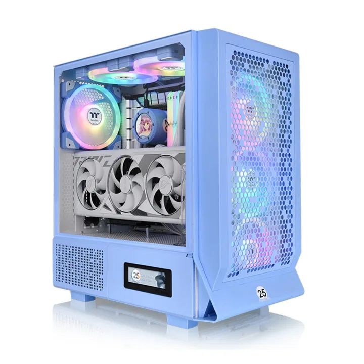 Thermaltake Ceres 330 TG ARGB Hydrangea Blue | PC-Gehäuse