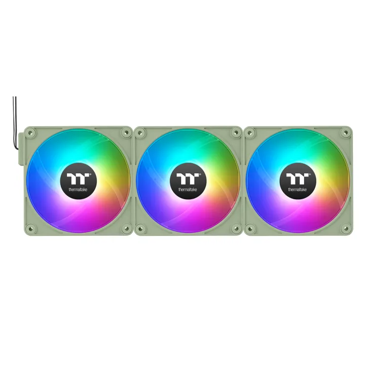 Thermaltake CT120 EX ARGB Sync Matcha Green 3er-Pack | Gehäuselüfter