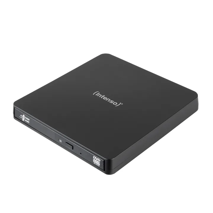 Intenso EOD 400D Slim schwarz - externer CD/DVD Brenner mit USB 3.2 Gen 1x1