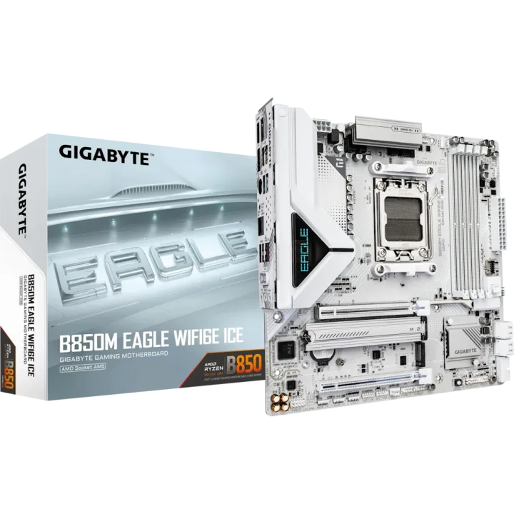 GIGABYTE B850M EAGLE WIFI6E ICE Mainboard Sockel AM5