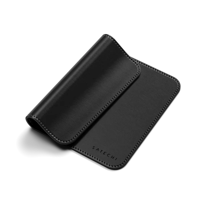 Satechi Vegan-Leather Premium Mouse Pad Black