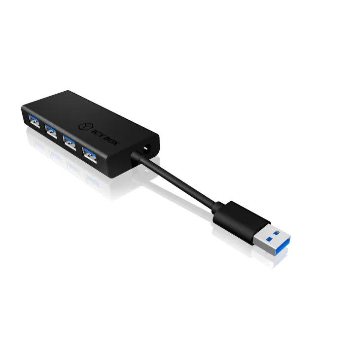 ICY BOX IB-AC6104-B - 4 Port USB 3.0 Hub
