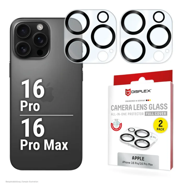 DISPLEX CamGlass All-In-One iP 16 Pro/16 Pro Max