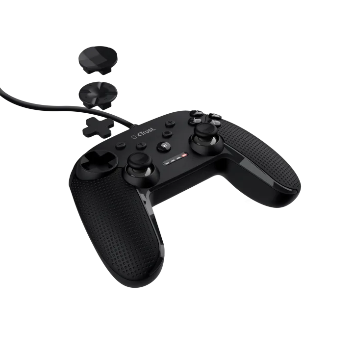 Trust GXT541 Muta PC Gaming Controller Schwarz für PC , Kabelgebunden
