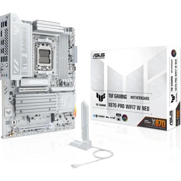 ASUS TUF Gaming X870-PRO WIFI7 W NEO Mainboard Sockel AM5